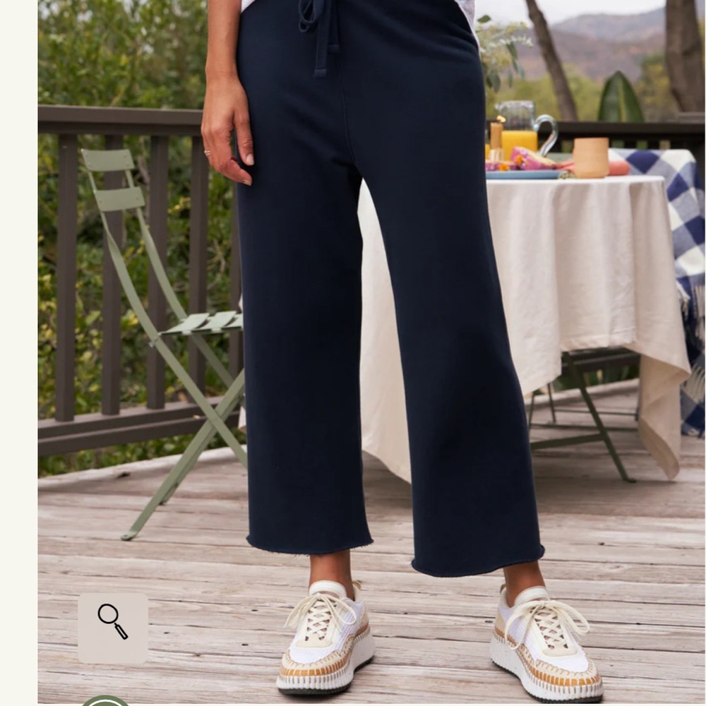 Frank and Eileen Catherine 24” sweatpants in British Royal Navy size large